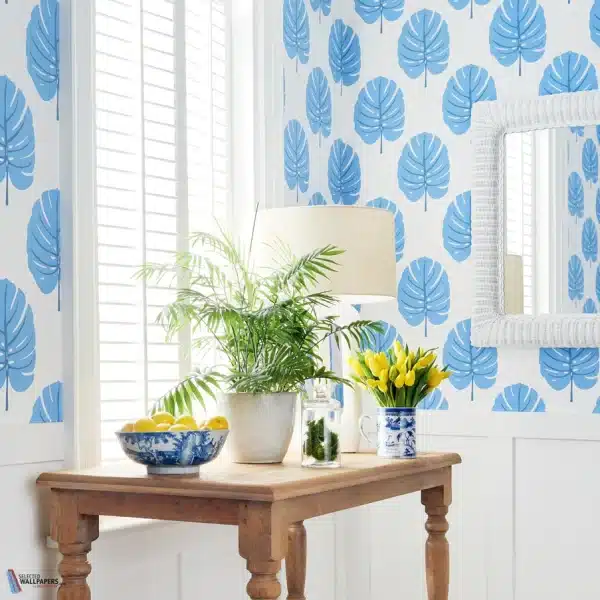 Papel pintado de hojas en color beige Monstera Beige T13956 - Imagen 4