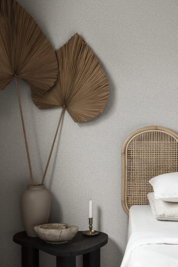 Papel pintado de hojas en color gris Bladverk Gray S10307 - Imagen 5