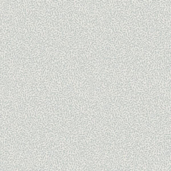 Papel pintado de hojas en color azul Bladverk Misty Blue S10311