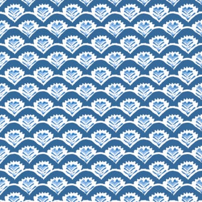 Papel pintado de dibujo pequeño en color azul Emily Navy T16255