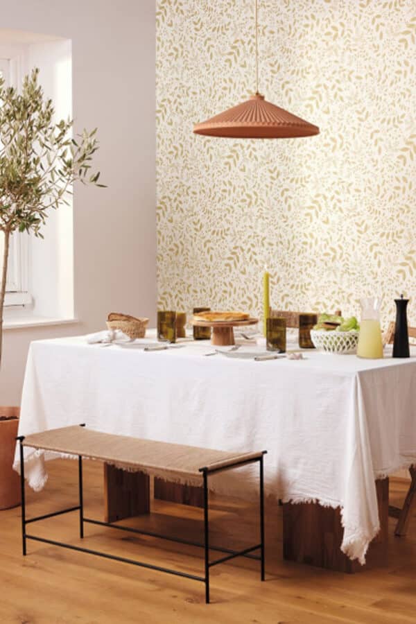 Papel pintado de hojas en color rosa Sympathy 105340429 - Imagen 10