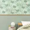 Papel pintado de falso liso color negro Uni Mat 104999842 - Imagen 19