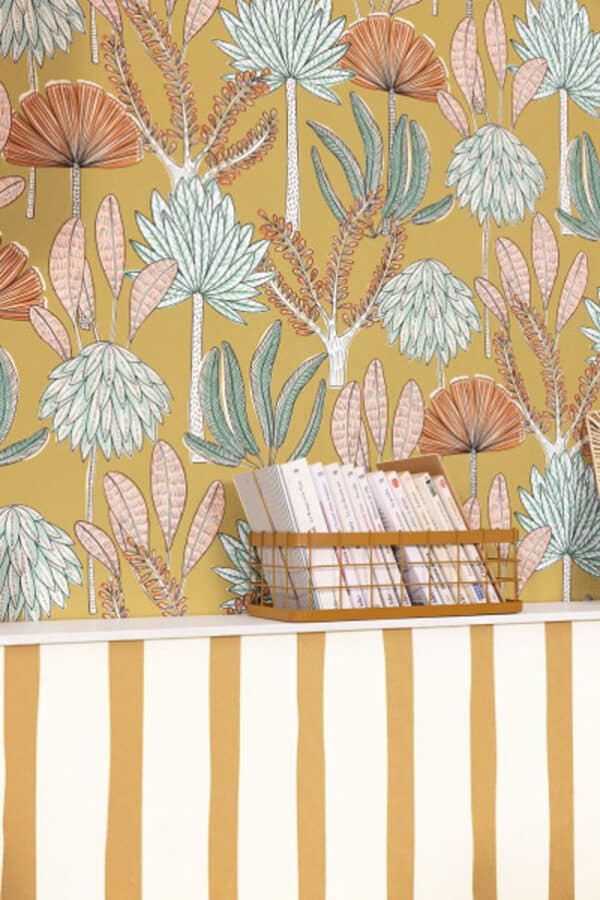 Papel pintado de hojas en color verde Bali 104930722 - Imagen 10