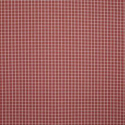Tela de cuadros en color rojo Gozo Clay 4064/321