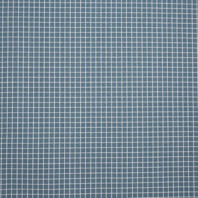 Tela de cuadros en color azul Gozo Indigo 4064/705