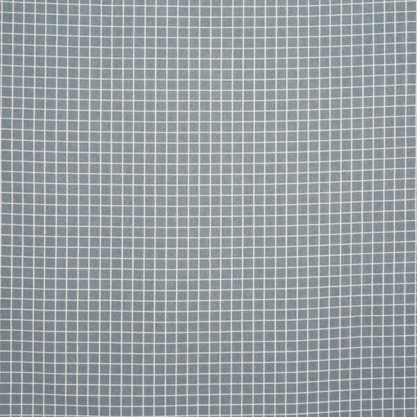 Tela de cuadros en color azul Gozo Azure 4064/707