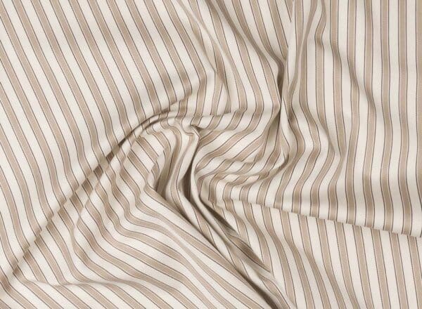 Tela de rayas en color beige Emma 03 - Imagen 3
