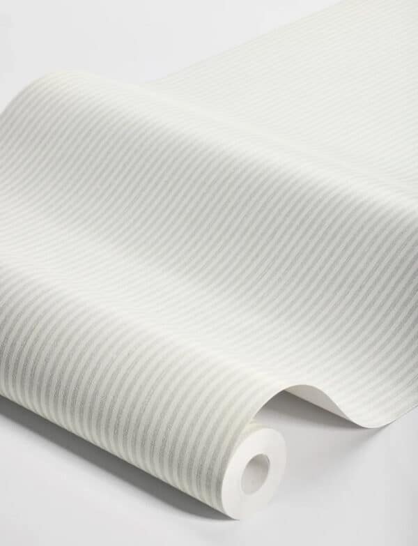 Papel pintado de rayas en color verde Polka Stripe 7864 - Imagen 5