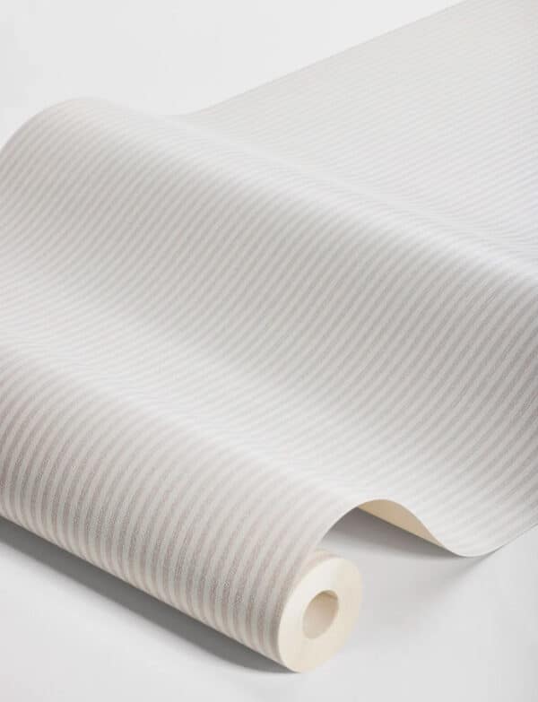 Papel pintado de rayas en color rosa Polka Stripe 7865 - Imagen 7