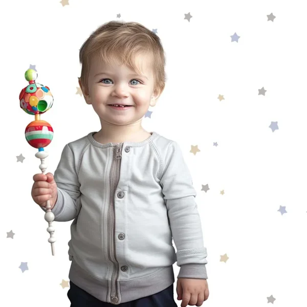 Papel pintado infantil en color gris MiniMe 07 17164 - Imagen 3
