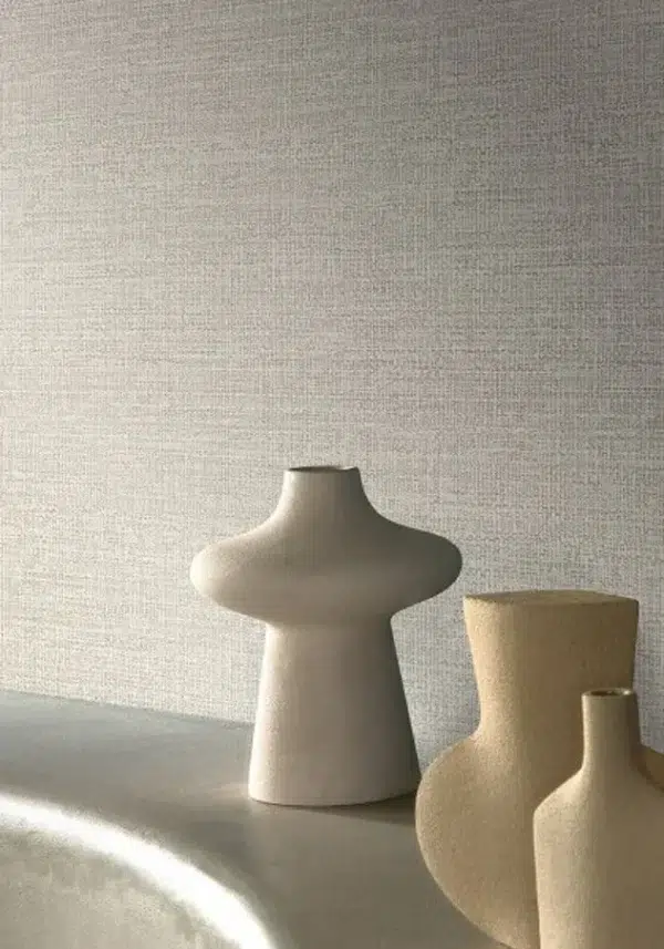 Papel pintado liso en color beige Carioca 74250304 - Imagen 8