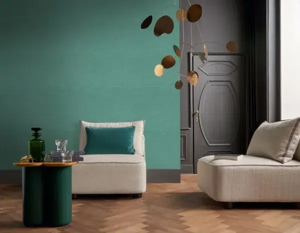 Papel pintado liso en color beige Carioca 74250304 - Imagen 13