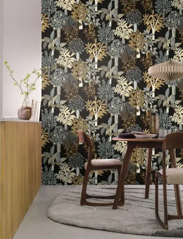 Papel pintado de hojas en color verde Paradeniya 75940406 - Imagen 10