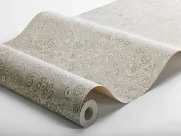 Papel pintado de flores en color verde Tuva 5826 - Imagen 6