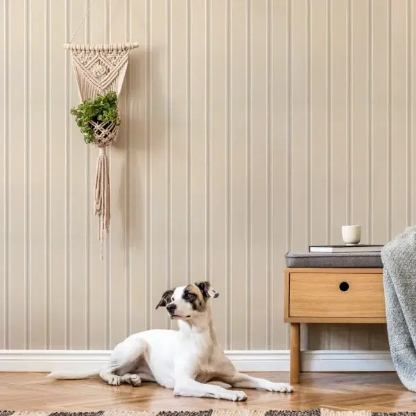 Papel pintado de rayas en color beige Beckley Stripe AT57823 - Imagen 17