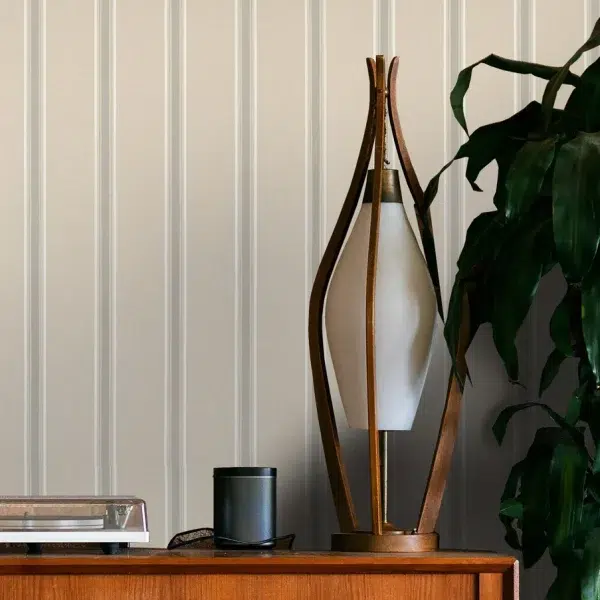 Papel pintado de rayas en color beige Beckley Stripe AT57823 - Imagen 15