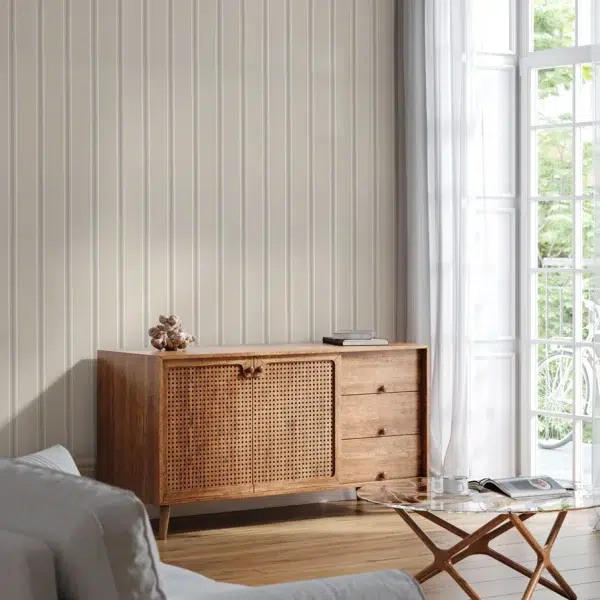 Papel pintado de rayas en color beige Beckley Stripe AT57823 - Imagen 14