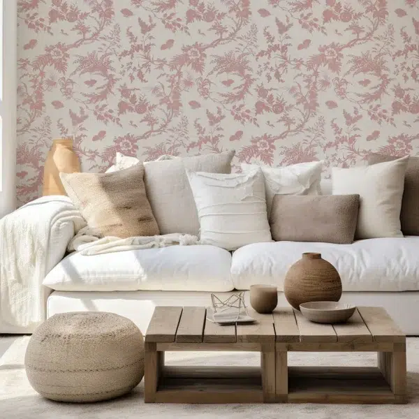 Papel pintado de Toile de Jouy en color negro Newlands Toile AT57838 - Imagen 14
