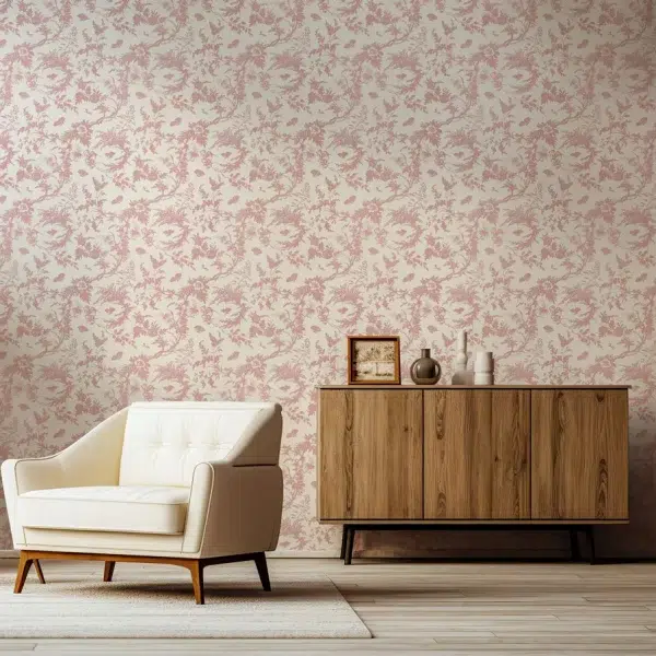 Papel pintado de Toile de Jouy en color negro Newlands Toile AT57838 - Imagen 15