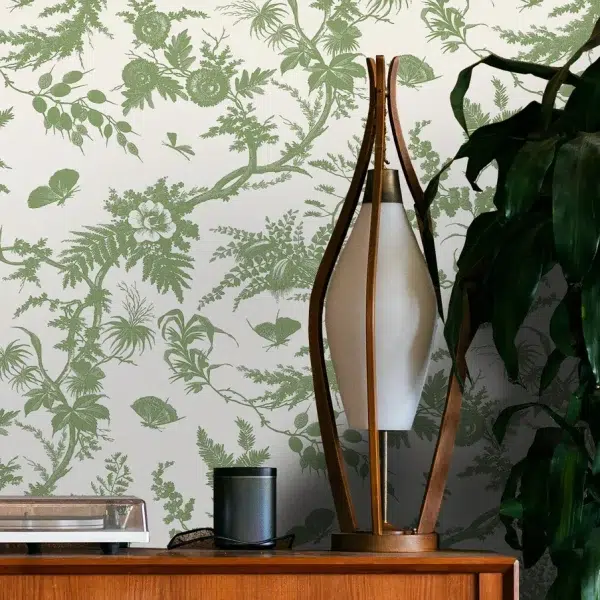 Papel pintado de Toile de Jouy en color negro Newlands Toile AT57838 - Imagen 18