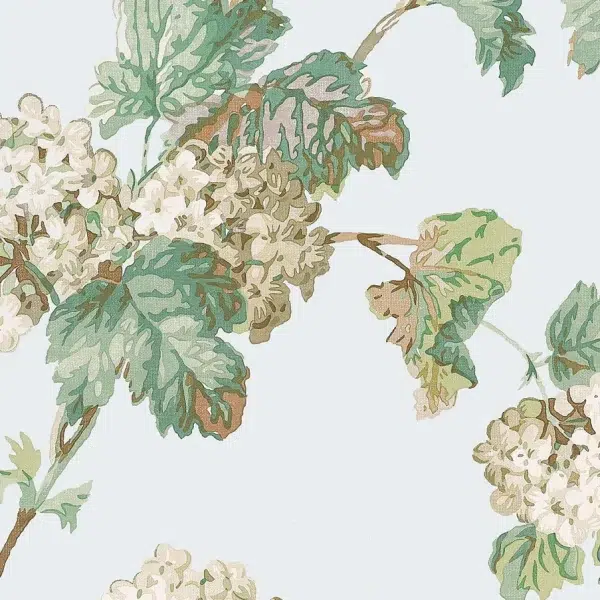 Papel pintado de flores en color azul Sussex Hydrangea AT57845 - Imagen 3