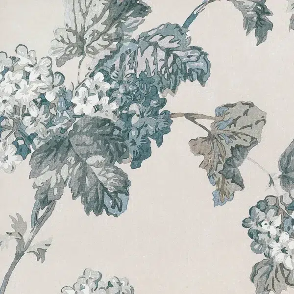 Papel pintado de flores en color gris Sussex Hydrangea AT57847 - Imagen 3