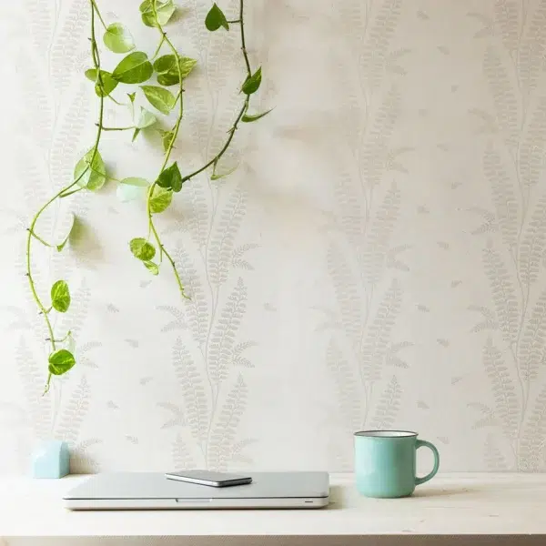 Papel pintado de hojas en color verde Ensbury Fern AT57826 - Imagen 25