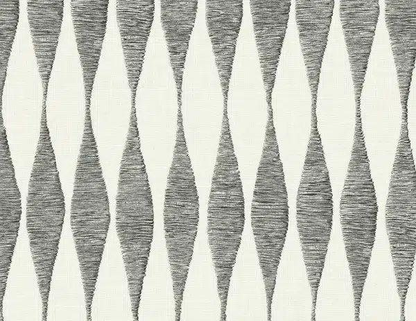 Papel pintado de rombos en color negro Savannah Grass VIII LS61000