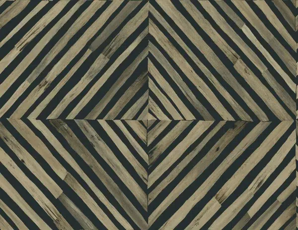 Papel pintado geométrico en color negro Savannah Grass X LS61210