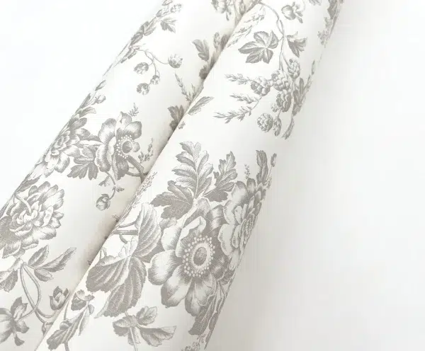 Papel pintado de Toile de Jouy en color rojo Anemone Toile RT7871 - Imagen 17