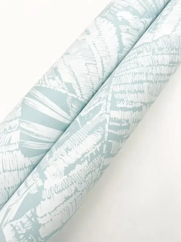 Papel pintado de hojas en color gris Palm Cove Toile RT7926 - Imagen 8