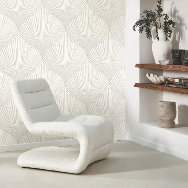 Papel pintado de hojas en color negro Semiramis 89769365 - Imagen 8