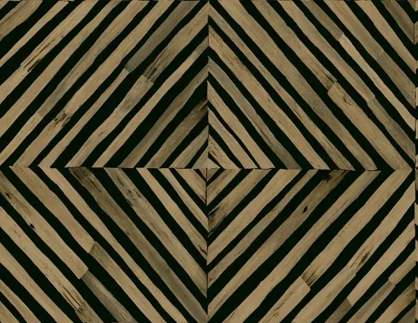 Papel pintado geométrico en color marrón Savannah Grass X LS61208
