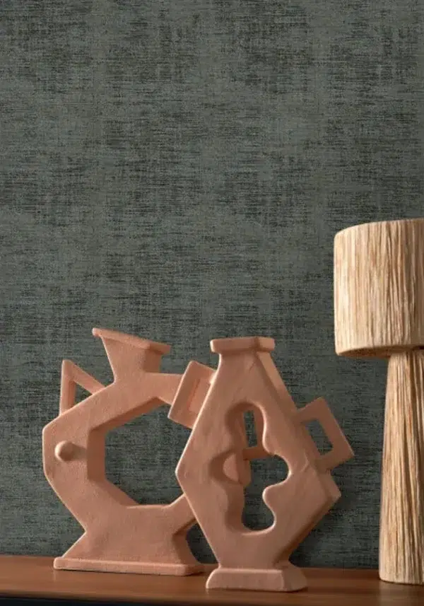 Papel pintado imitación de terciopelo en color gris Johara 74395166 - Imagen 53