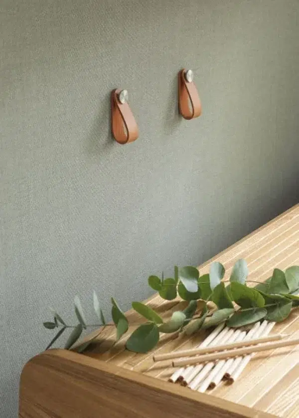 Papel pintado liso en color gris Denim 87539212 - Imagen 4
