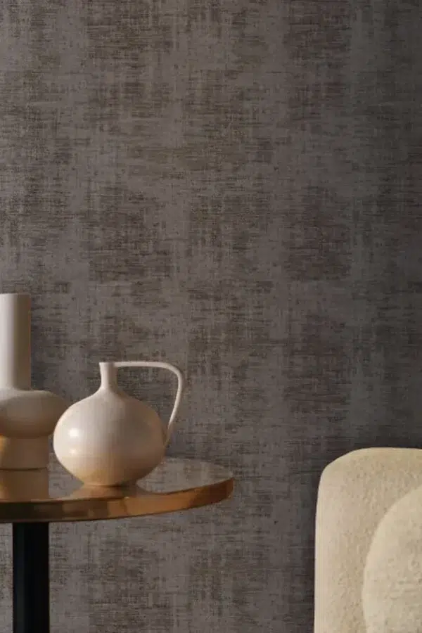 Papel pintado imitación de terciopelo en color gris Johara 74395166 - Imagen 41