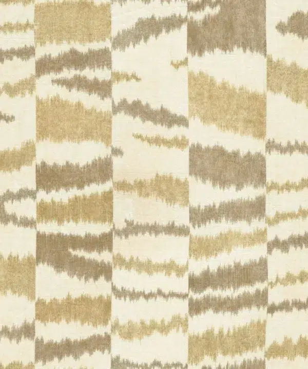 Papel pintado abstracto en color beige Agafay Desert Sienna B00402