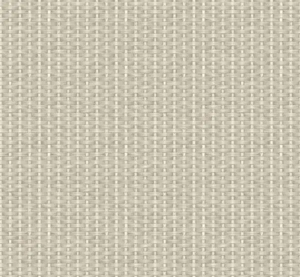 Papel pintado de fibra natural en color blanco Kuba Raffia Cotton B00444