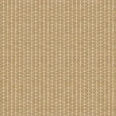 Papel pintado de fibra natural en color marrón Kuba Raffia Sand B00442