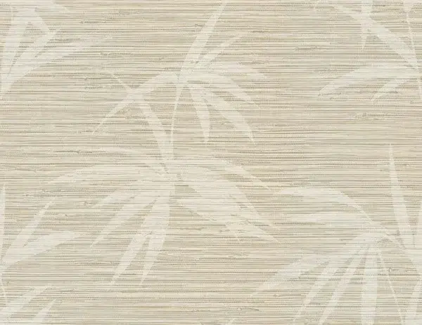 Papel pintado de bambú color beige Emberfall Shiitake WS71315