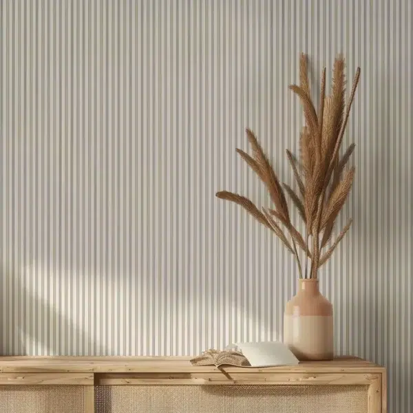 Papel pintado de rayas en color azul Conner Stripe T44062 - Imagen 15