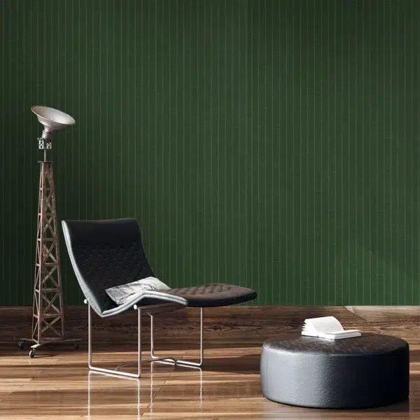 Papel pintado de rayas en color verde Suited Stripe T44031 - Imagen 6