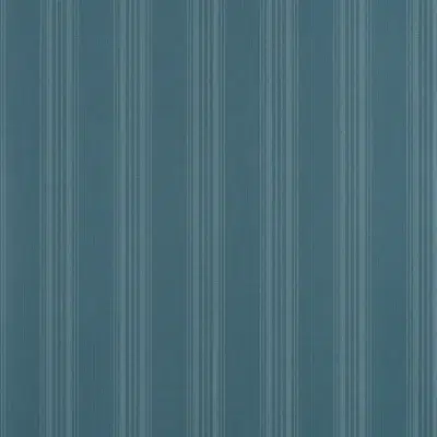Papel pintado de rayas en color azul Scarlet Stripe T44018