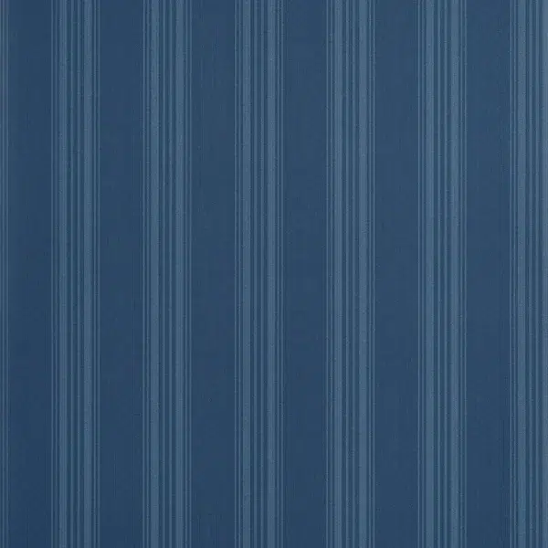 Papel pintado de rayas en color azul Scarlet Stripe T44019