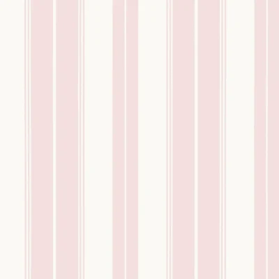 Papel pintado de rayas en color rosa Norfolk Stripe T44041