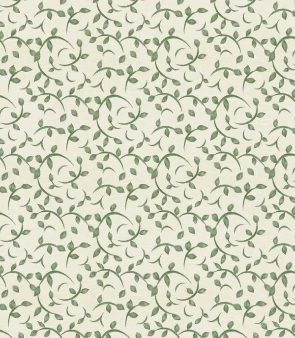 Papel pintado bicolor en color verde Twig Green B00300