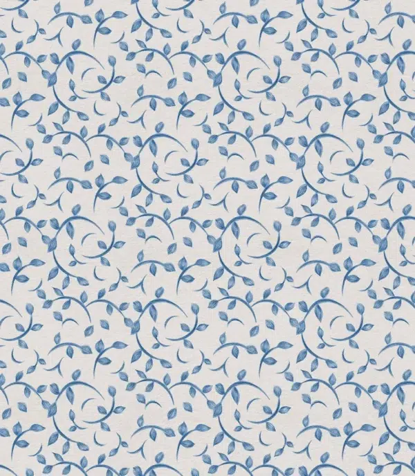 Papel pintado bicolor en color azul Twig Blue B00302