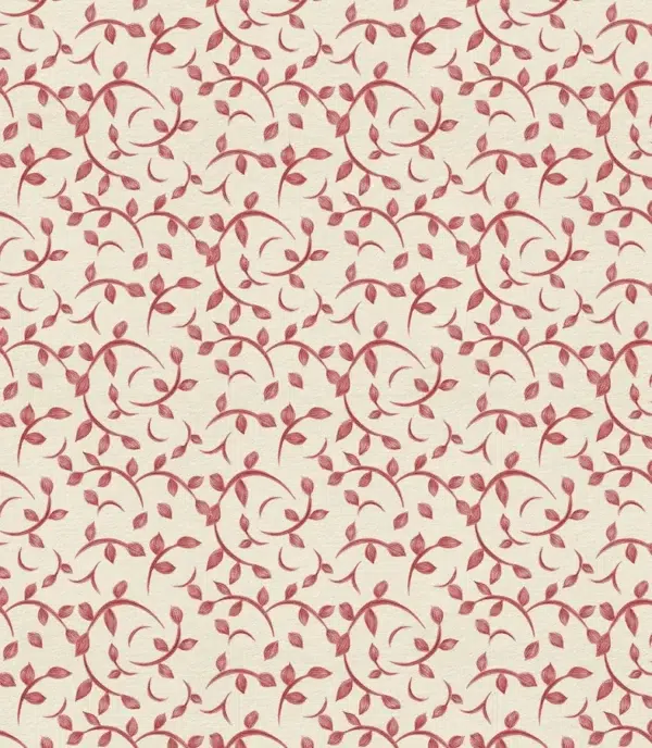 Papel pintado bicolor en color rojo Twig Red B00303