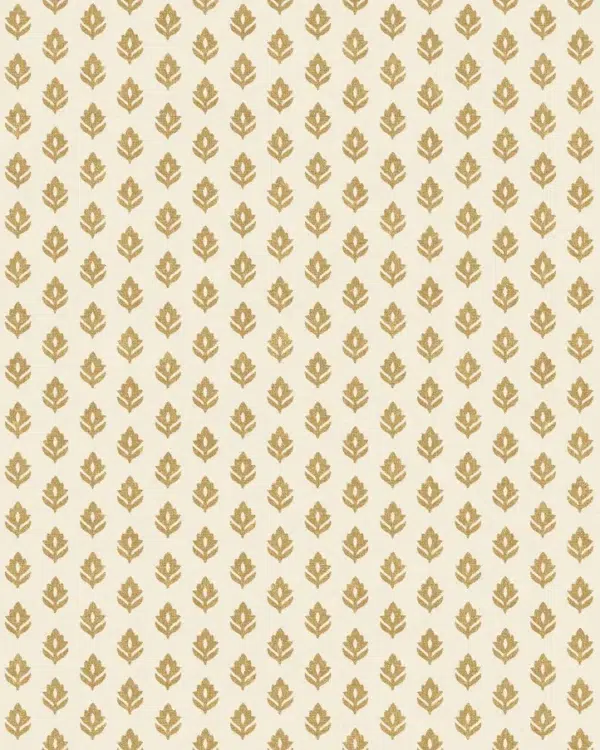 Papel pintado bicolor en color naranja Clover Curry B00309