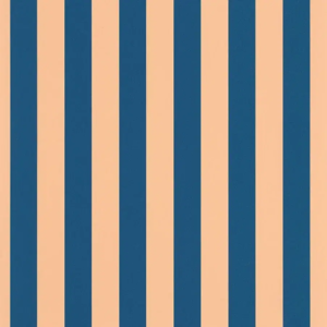 Papel pintado de rayas en color azul Little Lines 104036145